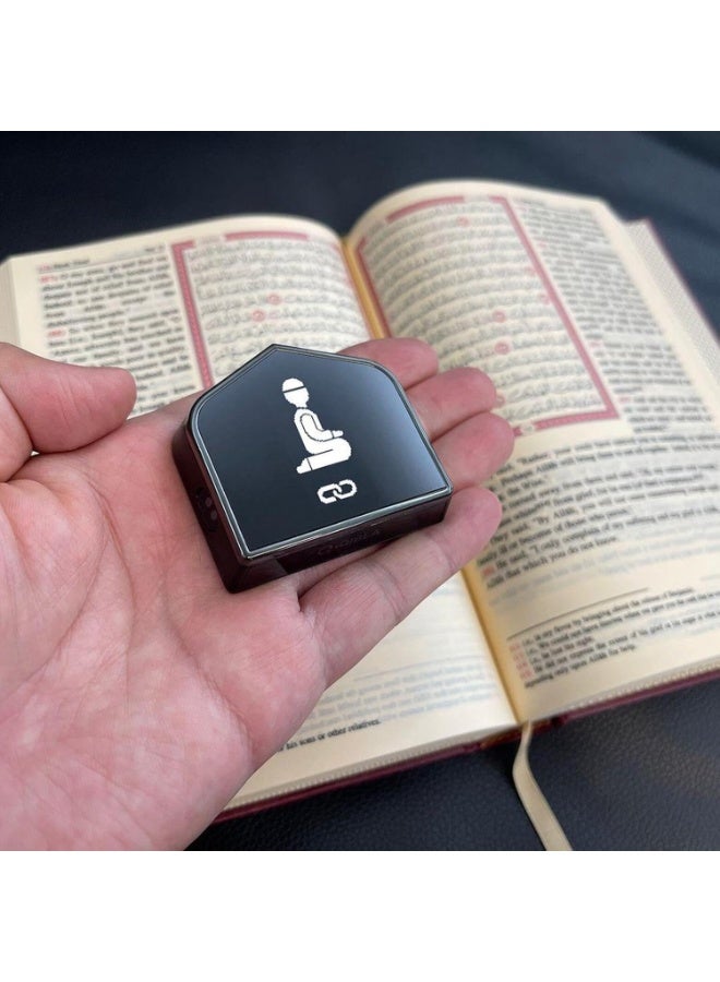 iQIBLA Smart Salat Counter – Digital Prayer & Sujud Counter with Motion Sensors, Lightweight Islamic Salah Counter with Long Battery Life for Accurate Prayer Tracking - Image 5